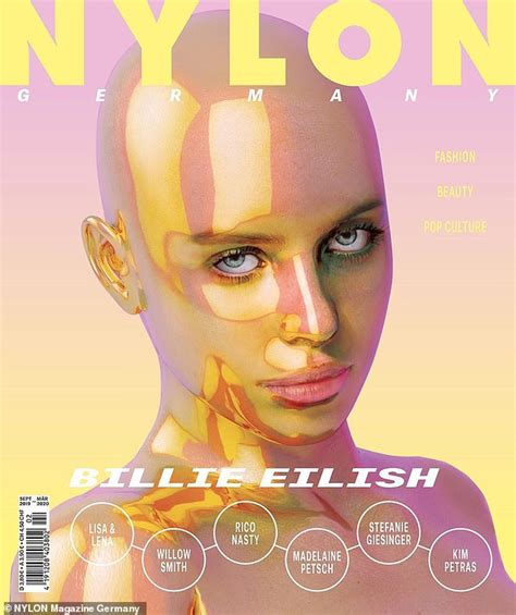 billie eilish toples|Billie Eilish rips Nylon Germany magazine for topless。